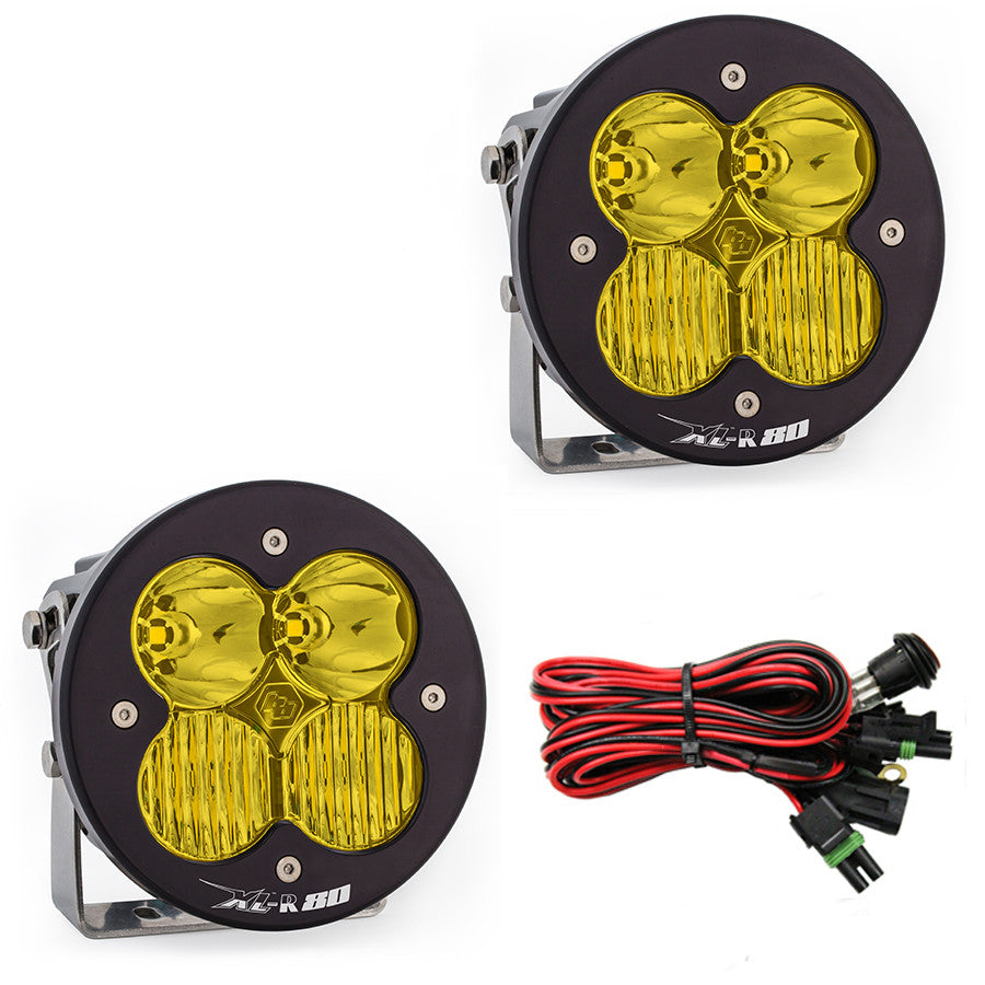 Baja Designs XL-R 80 LED Auxiliary Light Pod Pair - Universal