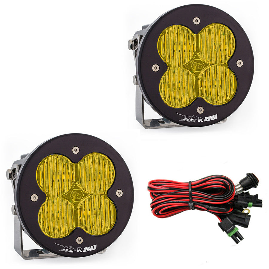 Baja Designs XL-R 80 LED Auxiliary Light Pod Pair - Universal