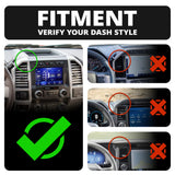 ‘15-‘20 Ford F-150, ‘17-‘22 Super Duty, ‘18-‘21 Expedition Tackform Slim Track Dash Bracket