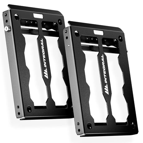 Integral Rails + Tie-down Cleats - Ford F150 & Raptor 2015+ (5.5' Bed Only)