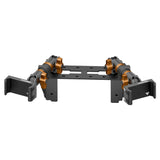 2022 Ford Super Duty (Compatible With 12” Screen ONLY) Tackform Fast Track Dash Bracket With Dual 20LITE Phone Mounts