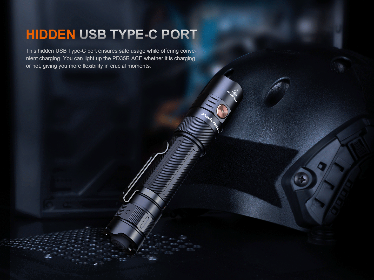 Fenix PD35R ACE Multi-mode Tactical Flashlight