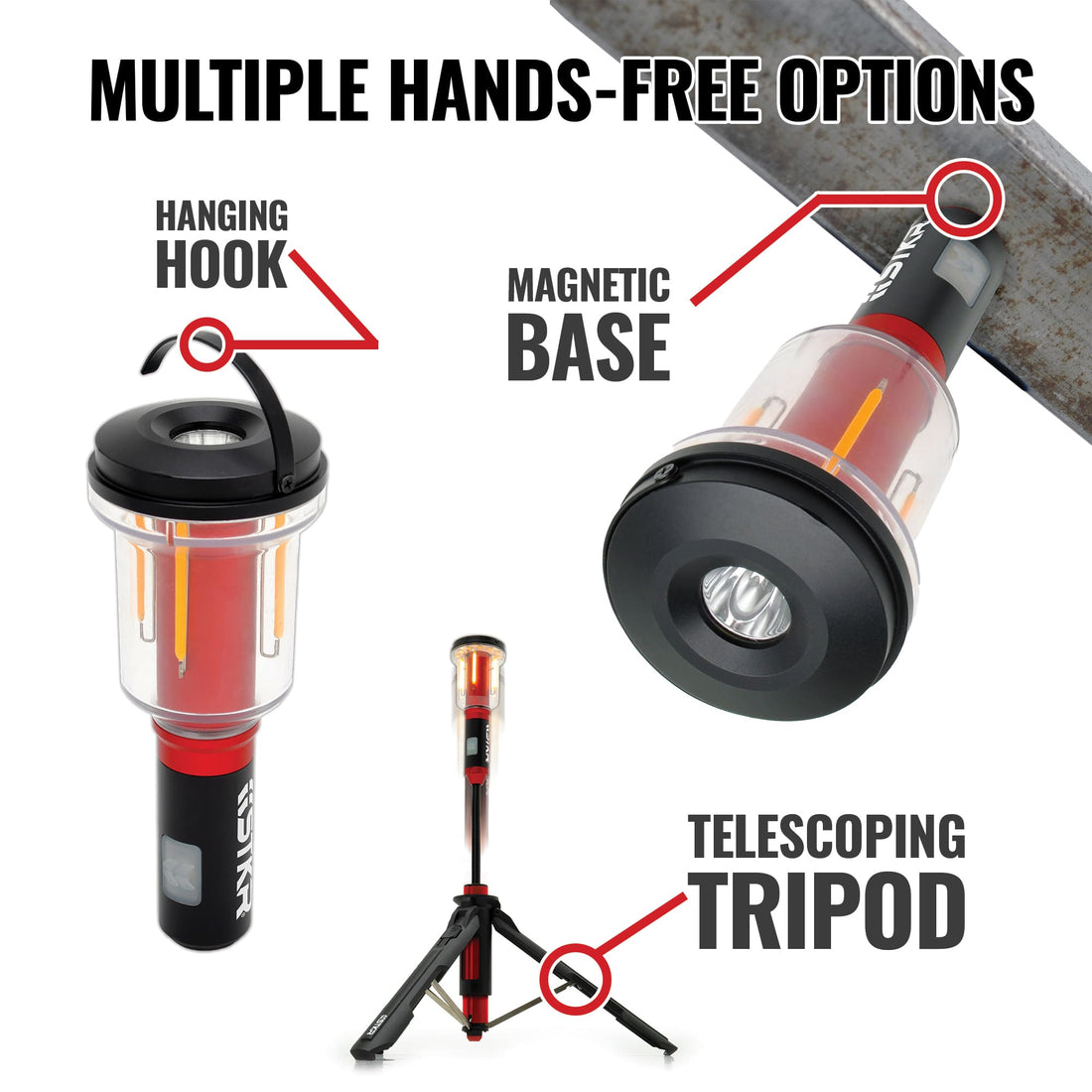 FLi-MORPHE 28" Telescoping Lantern & Flashlight