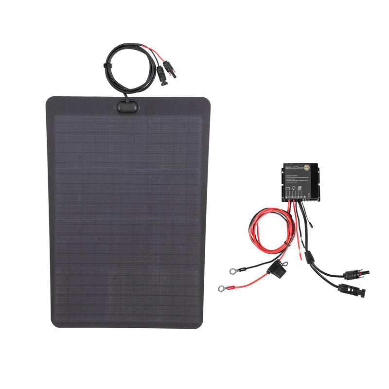 Ford Maverick (2022-Present) Lensun 60W Hood Flexible Solar Panel