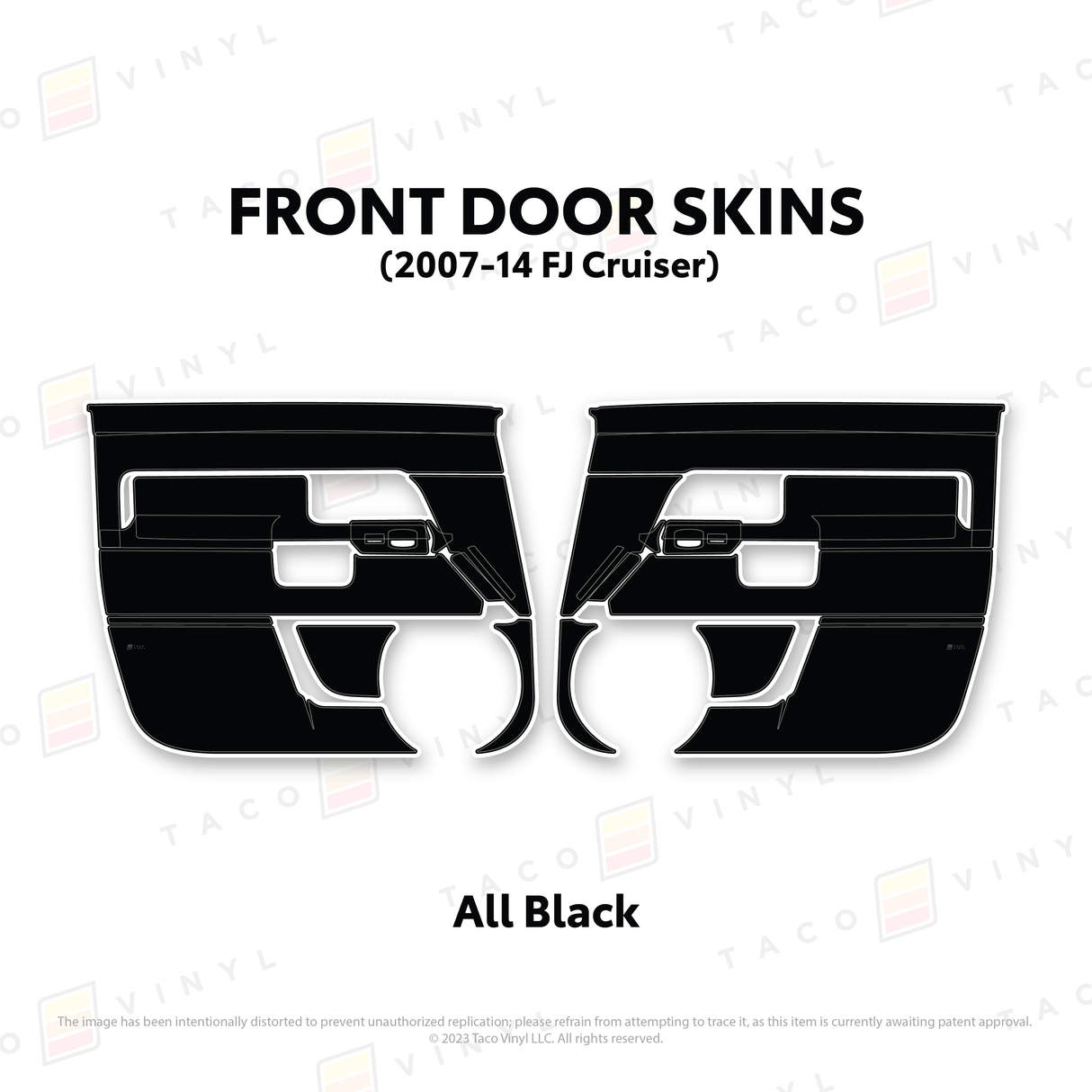 FJ Cruiser Door Skins