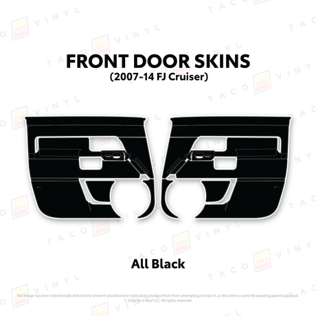 FJ Cruiser Door Skins