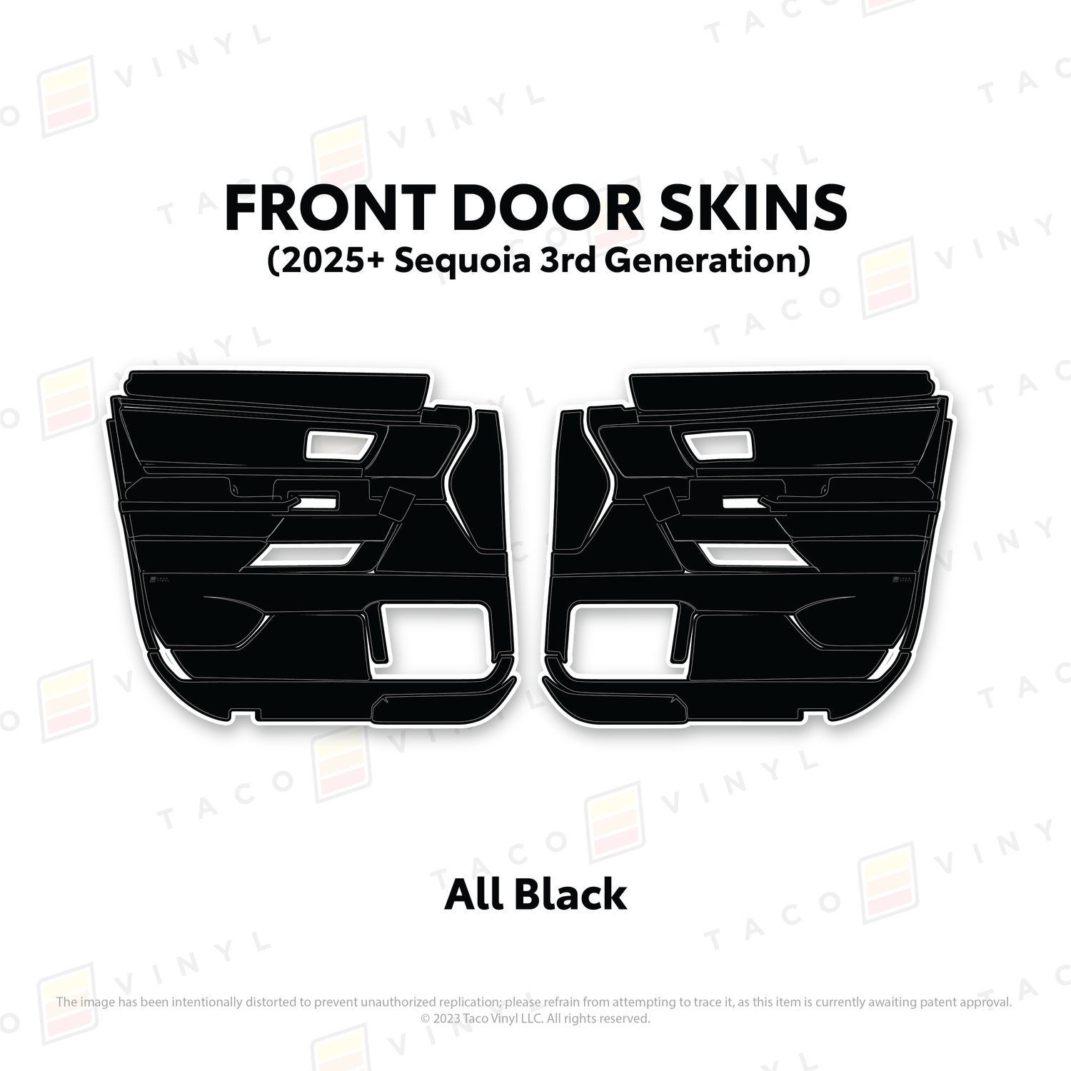 2023+ Sequoia Door Skins
