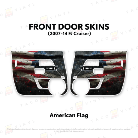 FJ Cruiser Door Skins