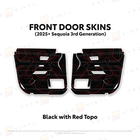 2023+ Sequoia Door Skins