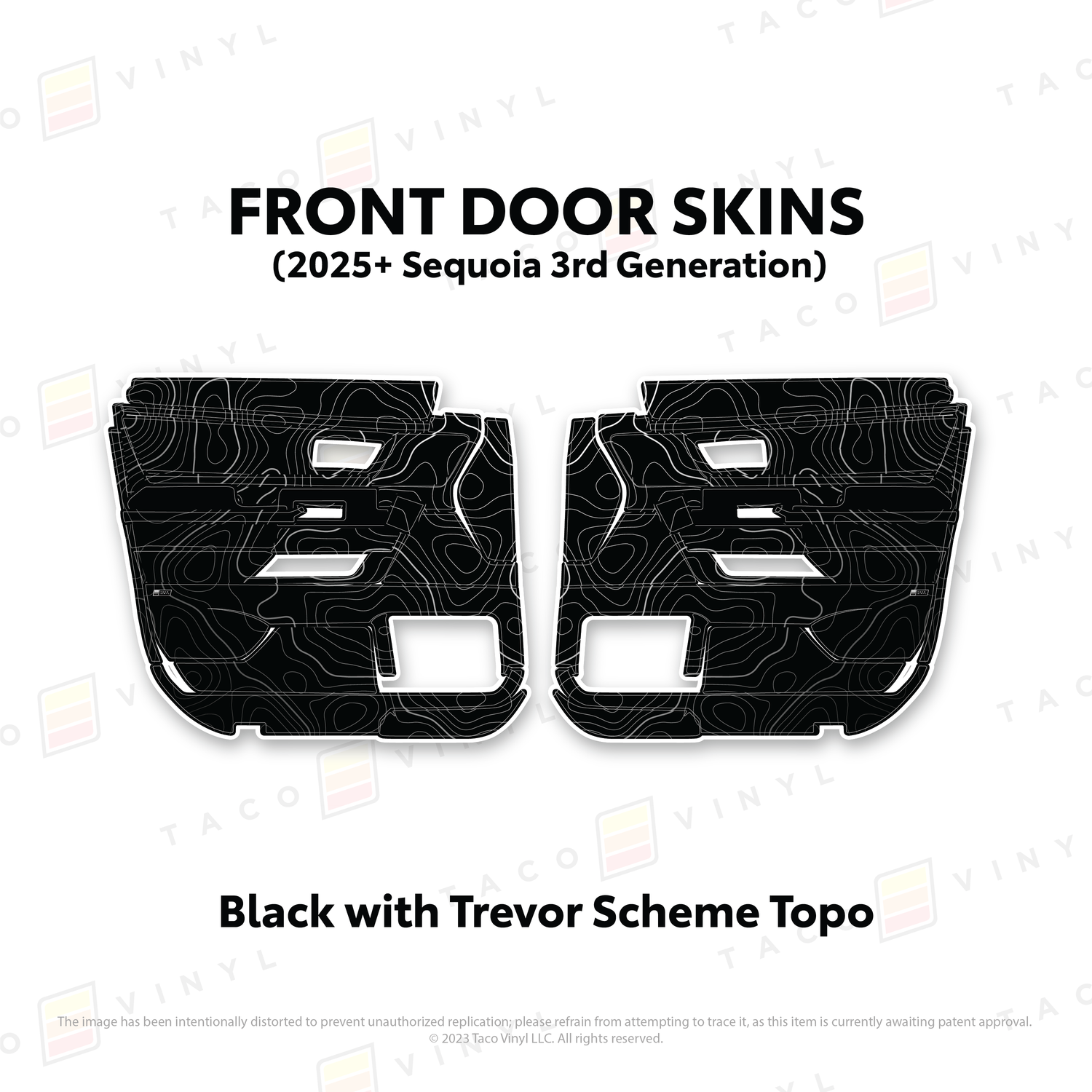 2023+ Sequoia Door Skins