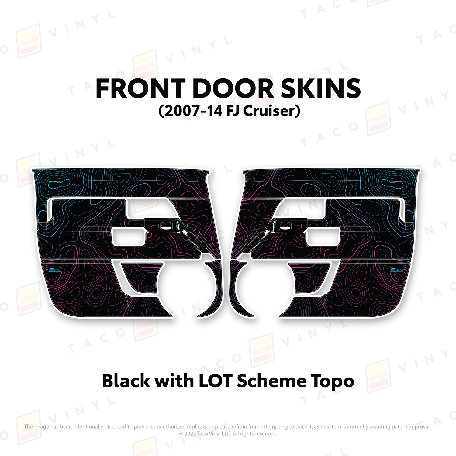 FJ Cruiser Door Skins
