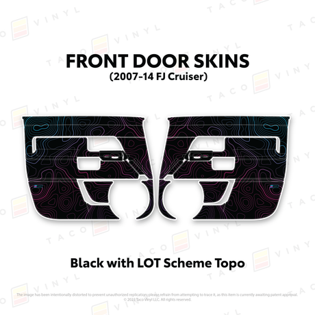 FJ Cruiser Door Skins