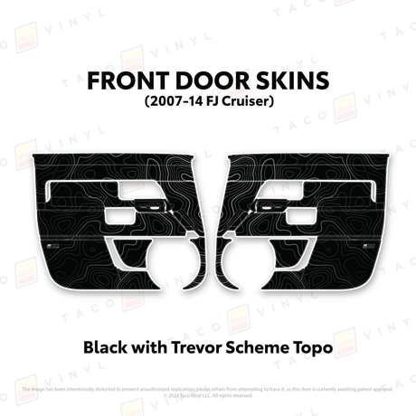 FJ Cruiser Door Skins