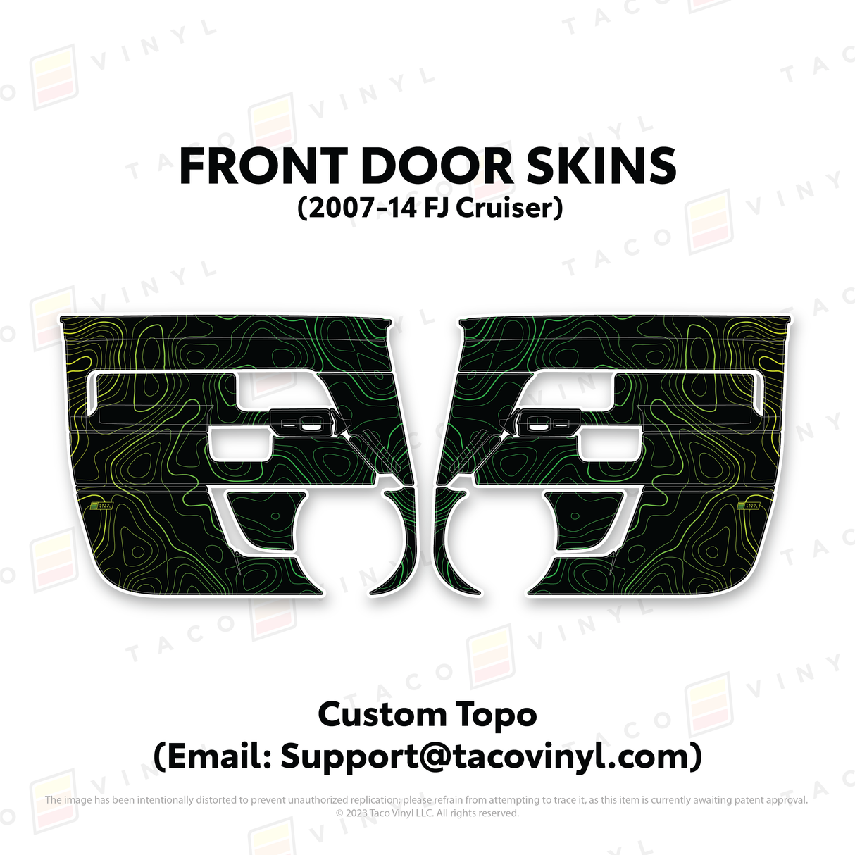 FJ Cruiser Door Skins