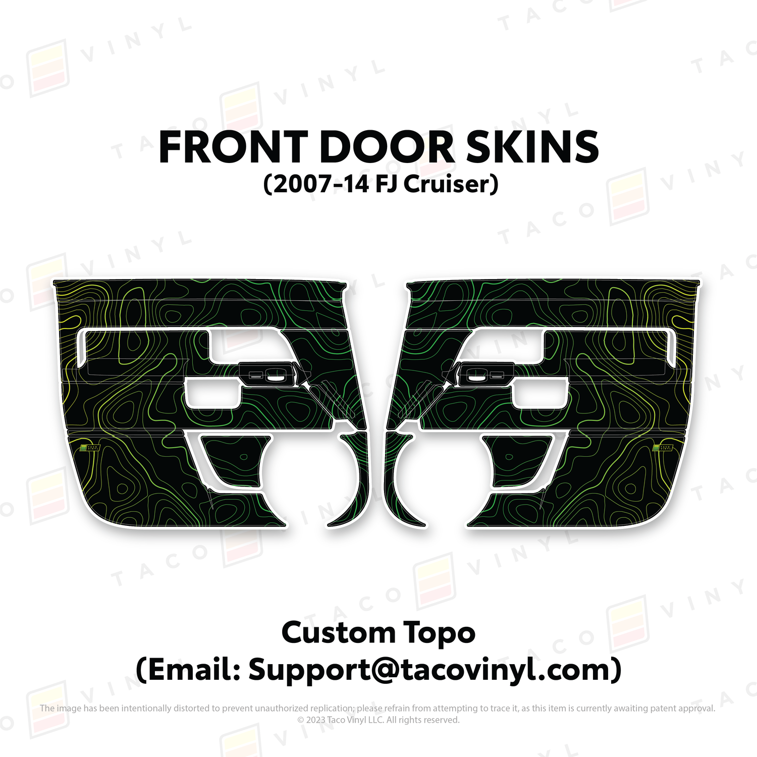 FJ Cruiser Door Skins