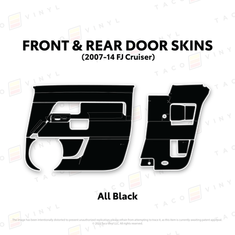 FJ Cruiser Door Skins