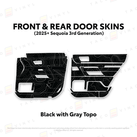 2023+ Sequoia Door Skins