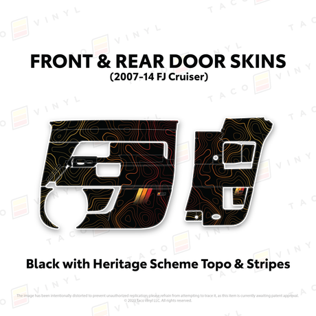 FJ Cruiser Door Skins