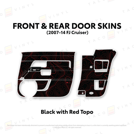 FJ Cruiser Door Skins