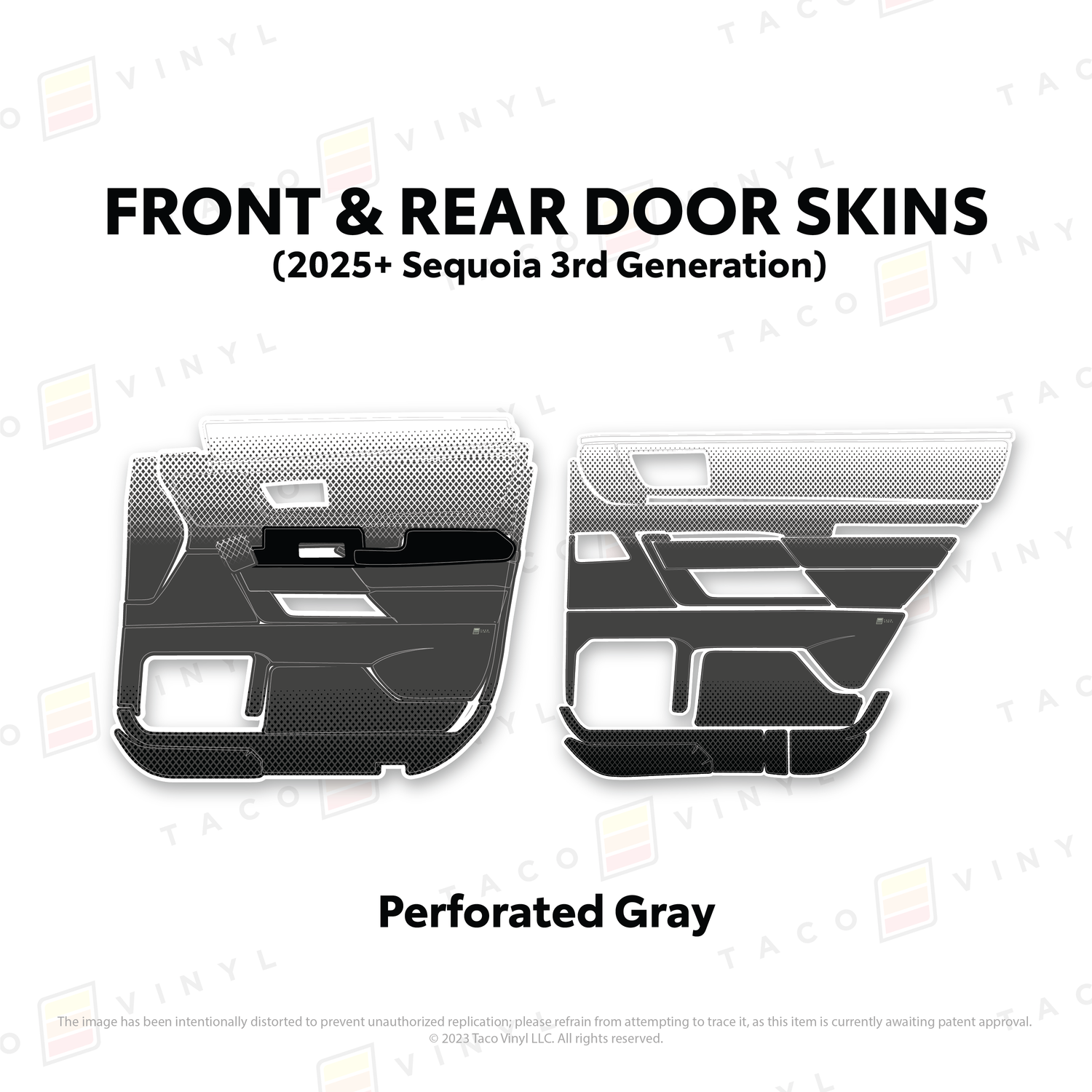 2023+ Sequoia Door Skins