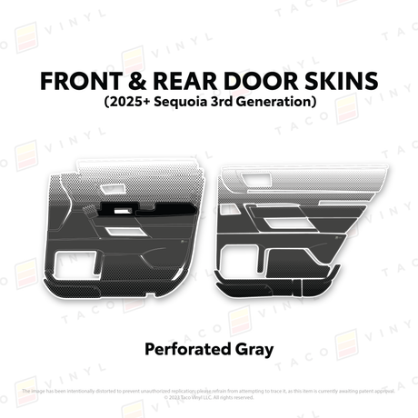 2023+ Sequoia Door Skins