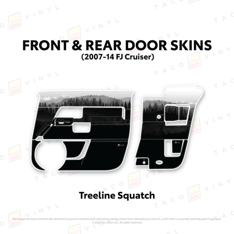 FJ Cruiser Door Skins