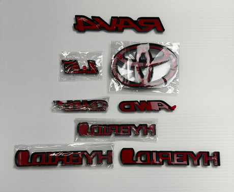 Plastic Overlays for 2019-24 Rav4