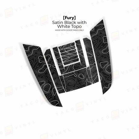 2024+ Tacoma/2025+ 4Runner Fury Hood Scoop Stamp