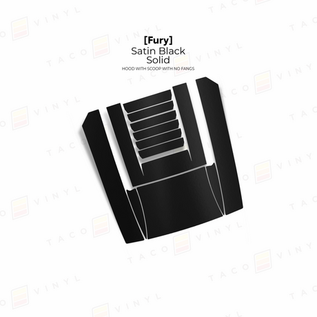 2024+ Tacoma/2025+ 4Runner Fury Hood Scoop Stamp