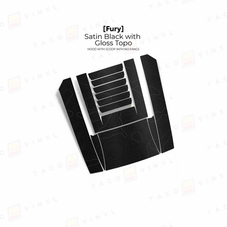 2024+ Tacoma/2025+ 4Runner Fury Hood Scoop Stamp