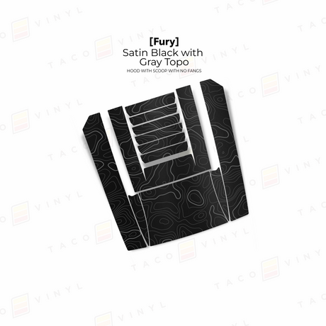 2024+ Tacoma/2025+ 4Runner Fury Hood Scoop Stamp