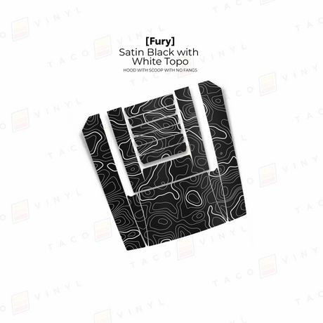 2024+ Tacoma/2025+ 4Runner Fury Hood Scoop Stamp