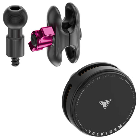 2018 - 2023 Jeep JL, Gladiator, and 4XE LINK™ Grab Bar Mount With Qi2.2/MagSafe Charging & Cooling Phone Holder | 2" Arm