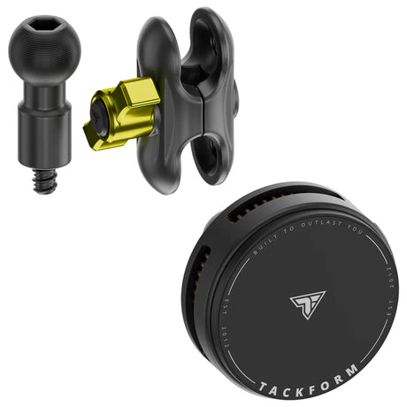 2018 - 2023 Jeep JL, Gladiator, and 4XE LINK™ Grab Bar Mount With Qi2.2/MagSafe Charging & Cooling Phone Holder | 2" Arm