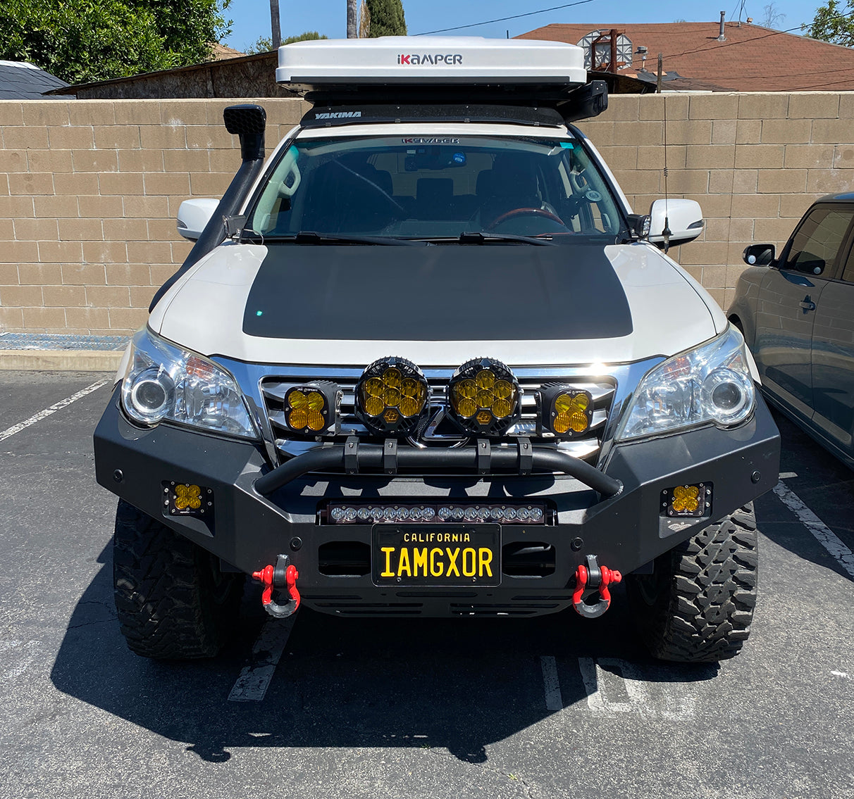 Lexus GX460 Hood Stamp