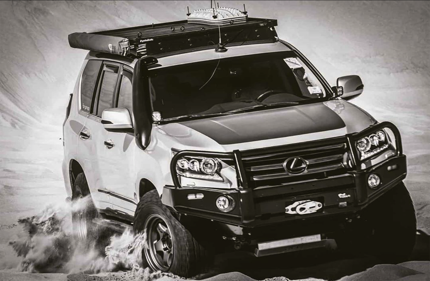 Lexus GX460 Hood Stamp