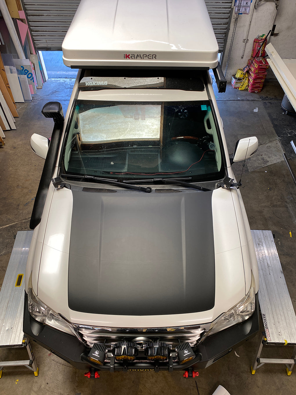 Lexus GX460 Hood Stamp