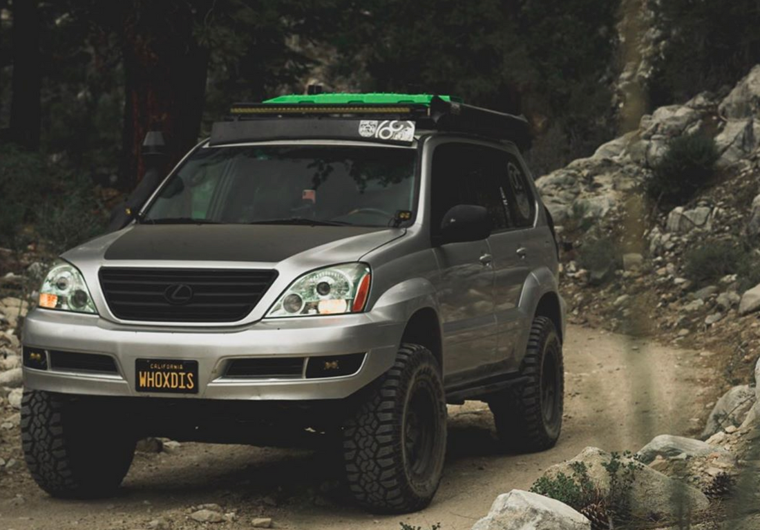 Lexus GX470 Hood Stamp