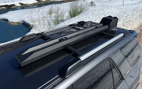 luggage rack fishing rod holder Dev RB 200 Truck Bed Fishing Adjustable Bar free clamp design makes install and removal a breeze Fly Rod Holders & Fishing