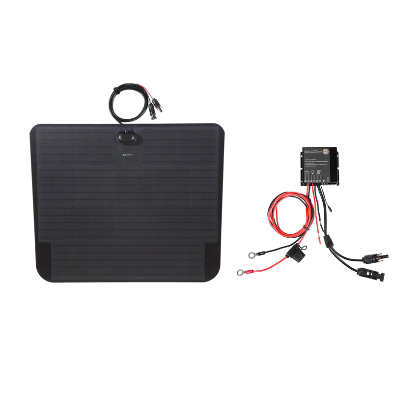 Great_Wall_Pao_Poer_Pickup_Lensun_90W_Hood_Flexible_Solar_Panel-3