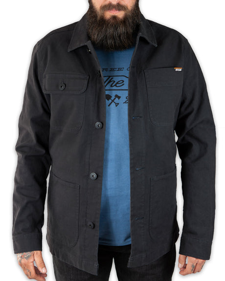 Heston Chore Coat - Black