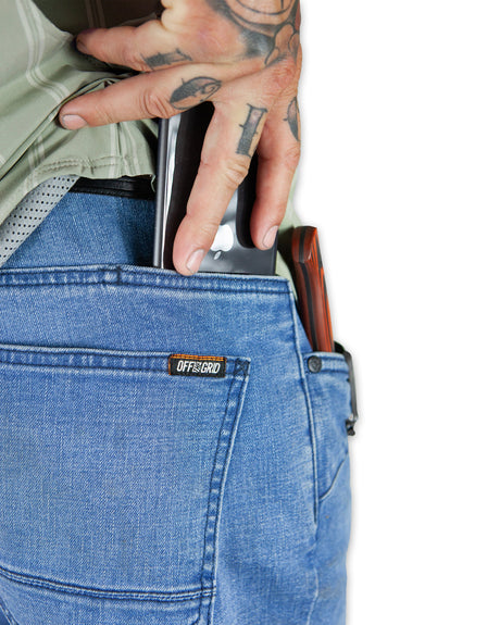 Hideout Denim Boot Cut - Vintage Wash