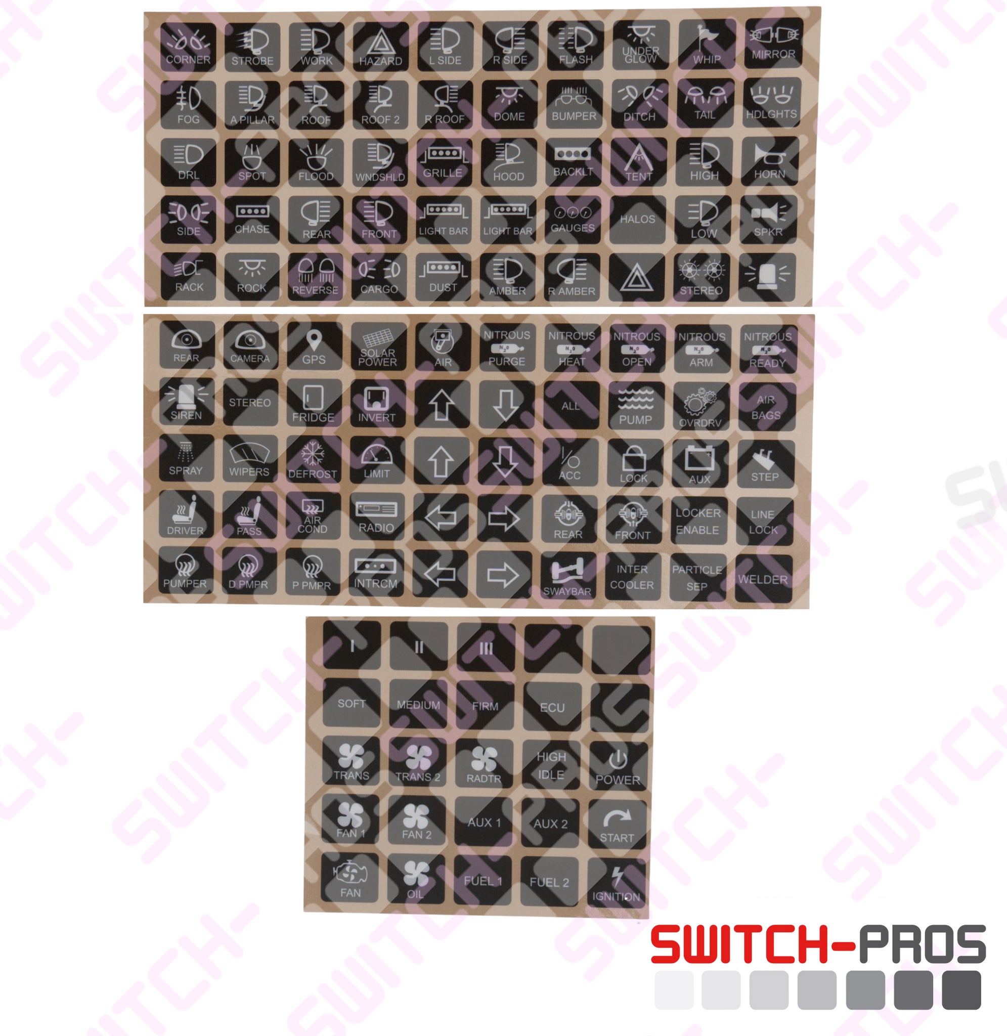 SWITCH-PROS SP9100 SWITCH PANEL POWER SYSTEM