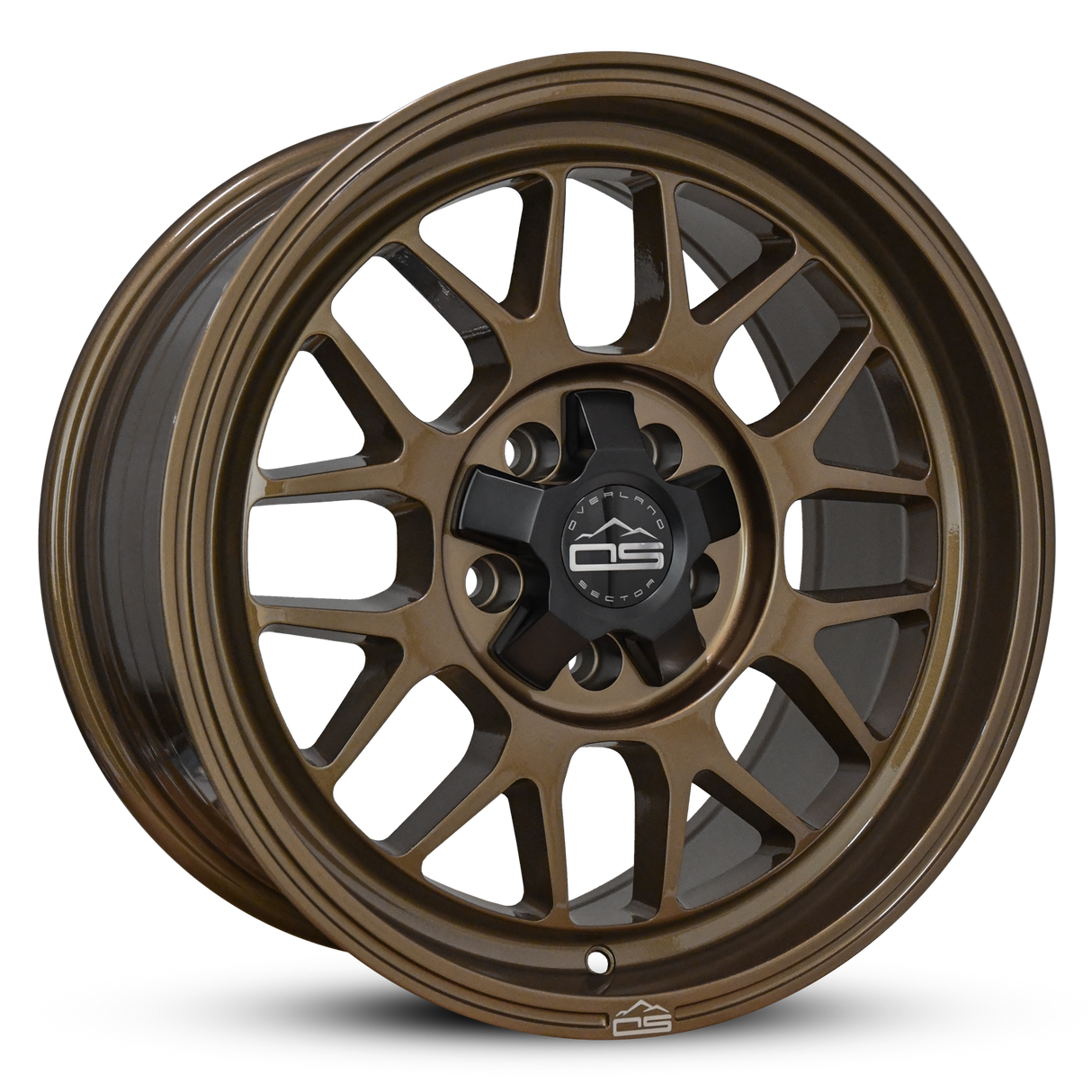 Overland Sector Hyperdrive Flow Formed 17x8.5 +25 5x108/5x114.3 73.1mm All Gloss Bronze