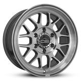 Overland Sector Hyperdrive Flow Formed 17x8.5 +25 6x139.7 106.1mm Gloss Gun Metal/Machined Face