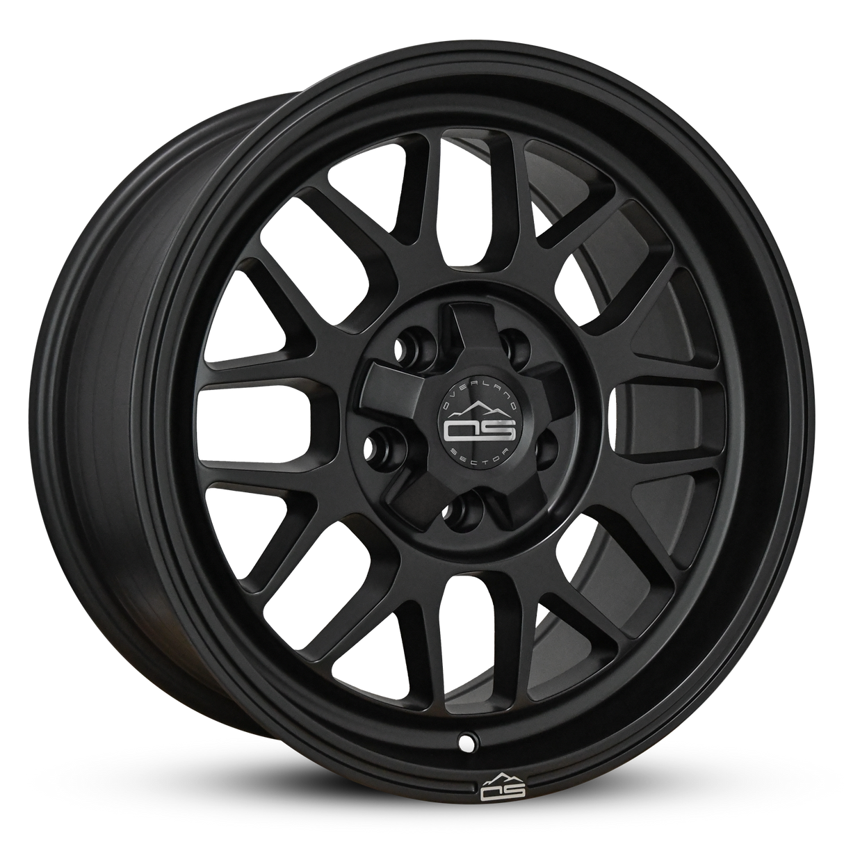 Overland Sector Hyperdrive Flow Formed 17x8.5 +25 5x108/5x114.3 73.1mm All Satin Black
