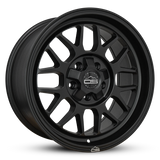 Overland Sector Hyperdrive Flow Formed 17x8.5 +25 5x108/5x114.3 73.1mm All Satin Black