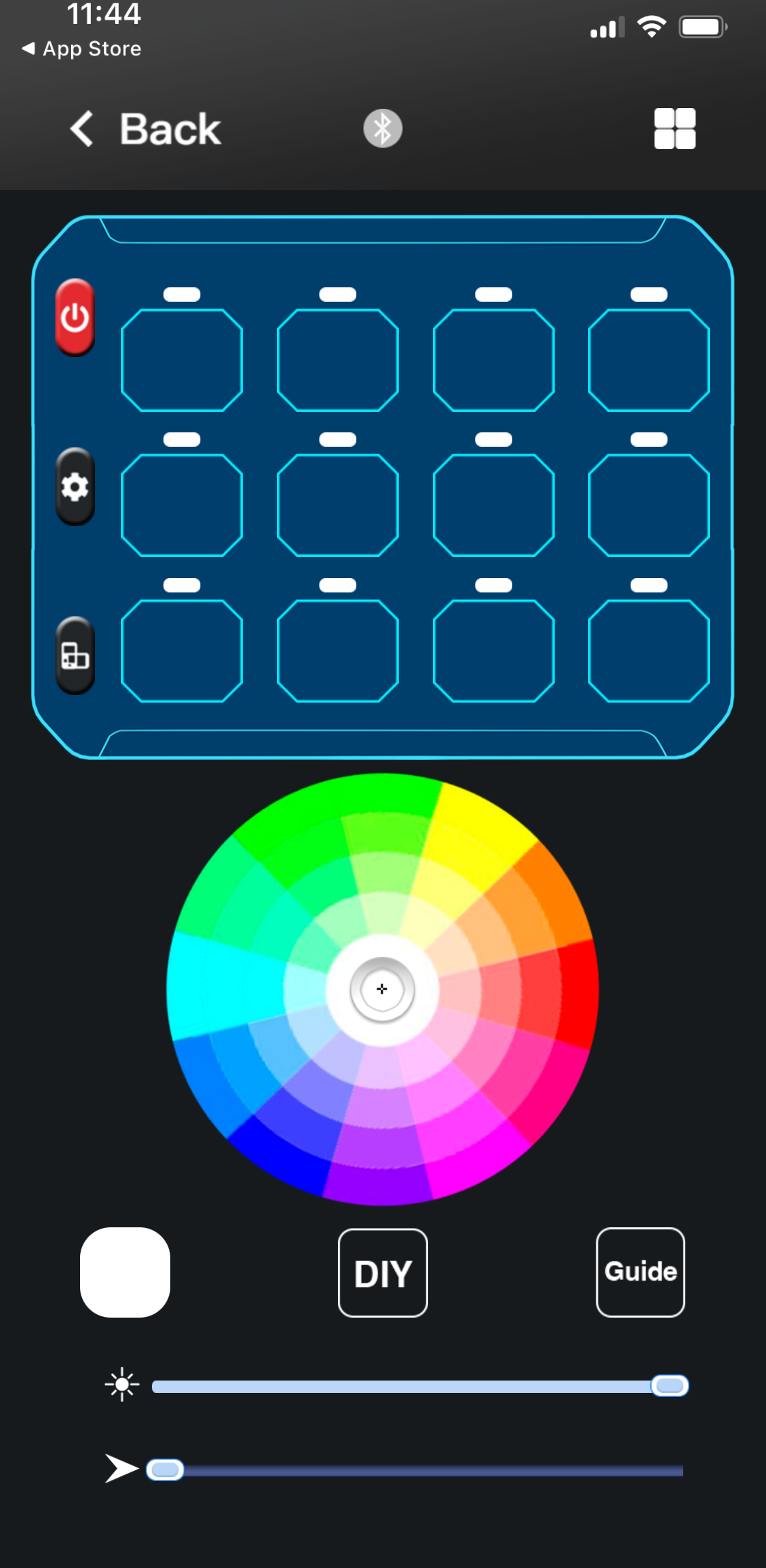 12-Gang Switch Panel With RGB And Remote Control Bluetooth App