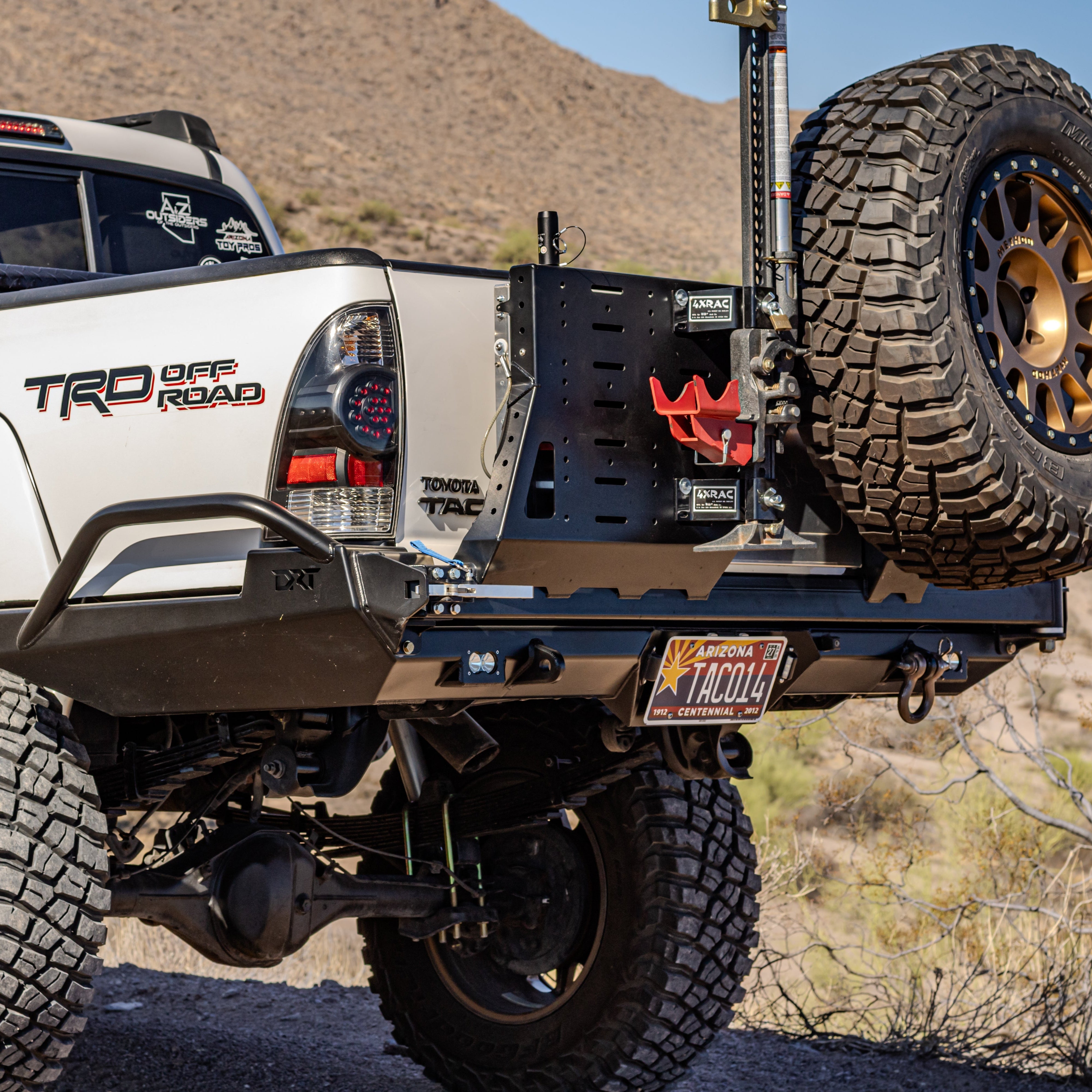 Toyota Tacoma High Clearance Rear Bumper / 2nd Gen / 2005-2015