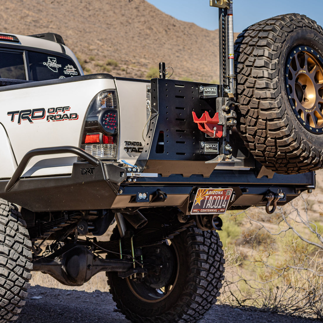 Toyota Tacoma High Clearance Rear Bumper / 2nd Gen / 2005-2015